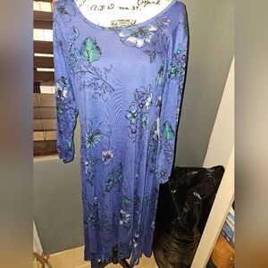 Chelsea Studio Womans Long Sleeve Dress Size M (14-16)